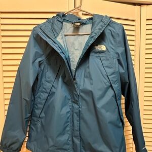 The North Face Women's Teal Rain Jacket